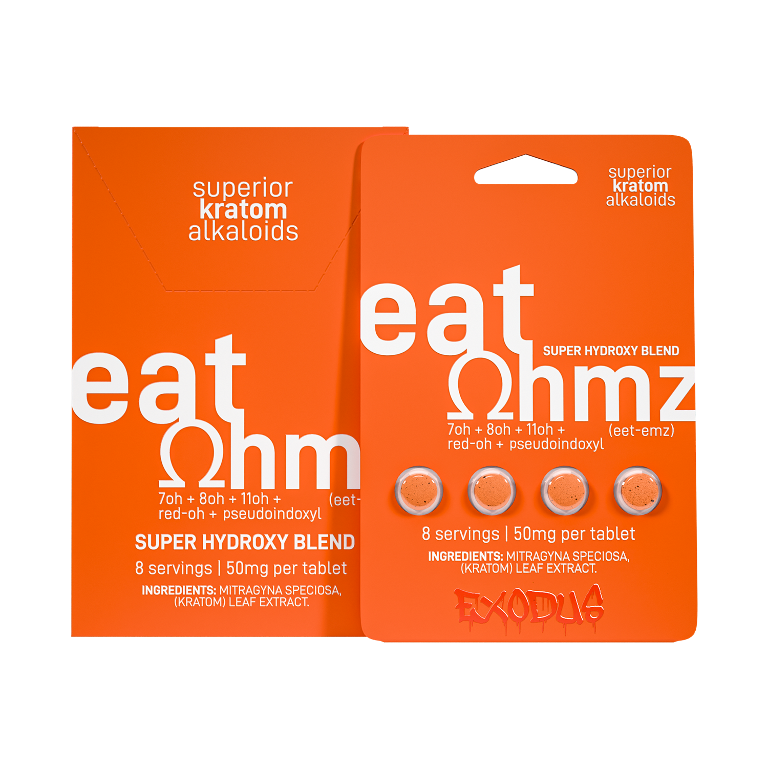 EAT OHMZ SUPER HYDROXY BLEND 50MG