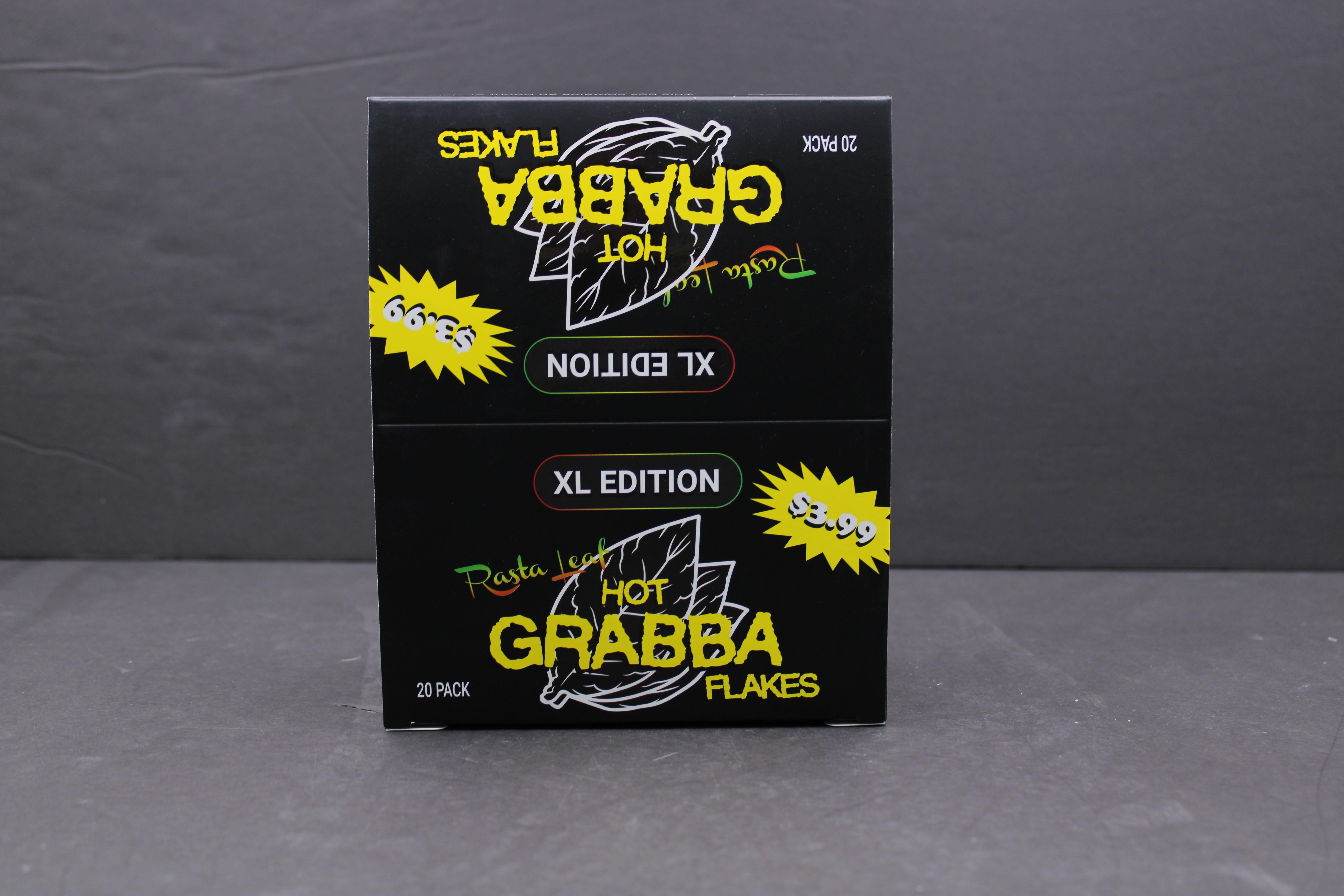 RASTA LEAF HOT GRABBA FLAKES 20CT
